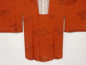 リサイクル　重ね菱模様織出し道行コート